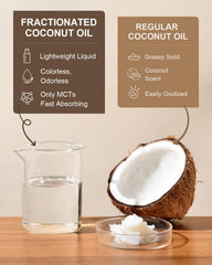 Yoken coconut oil ideal for facial moisture without clogging pores.