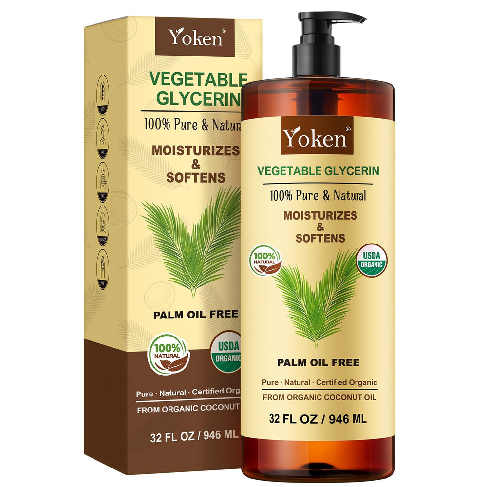 Yoken glycerin bottle 32oz for skin and DIY use