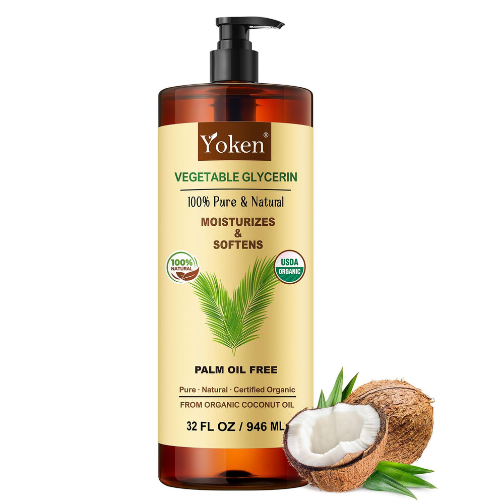 Yoken glycerin carrier oil application with essential oils