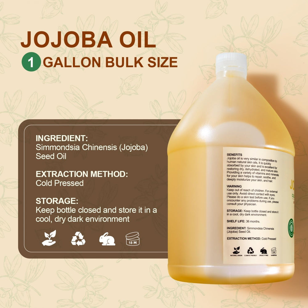 Yoken jojoba oil as massage oil for a relaxing routine.
