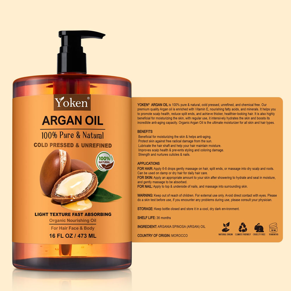 Yoken Pure Argan Oil origin from Morocco