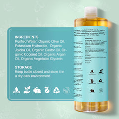Yoken Castile Soap cleans baby items with mild formula for sensitive skin.