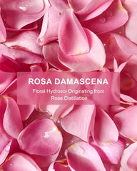 Face spray application on clean skin with Yoken Rose Water Toner for refreshment.