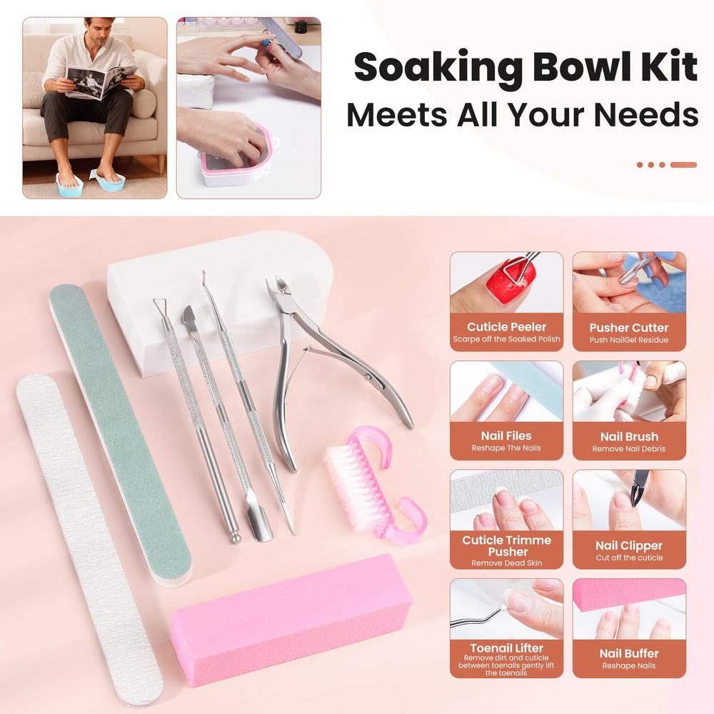 Yokilly dual-purpose pedicure tools set ideal as a gift for nail lovers