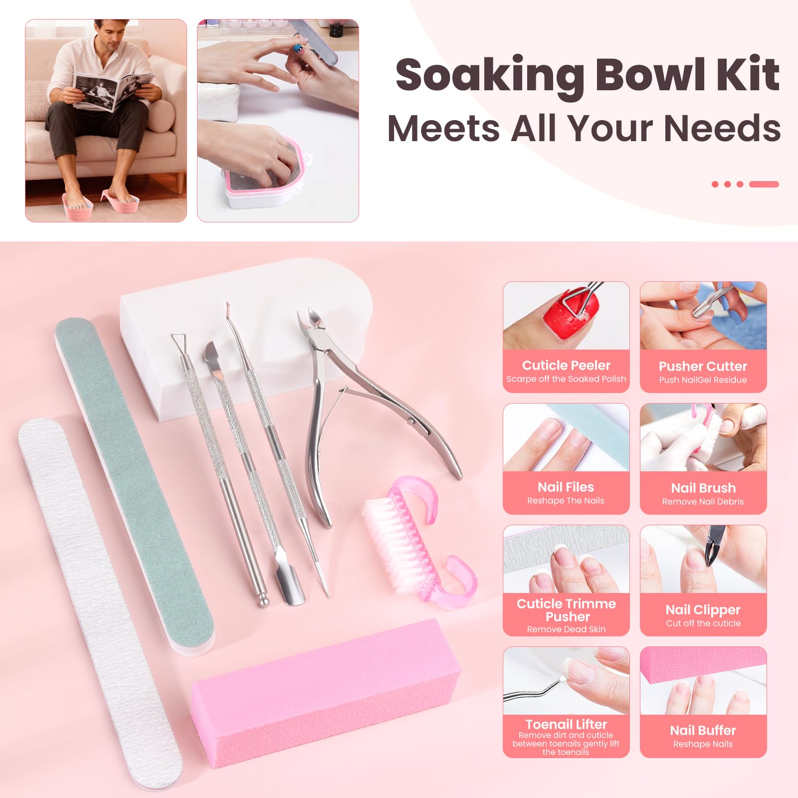 Yokilly ergonomic design reduces fatigue during long manicure sessions pink