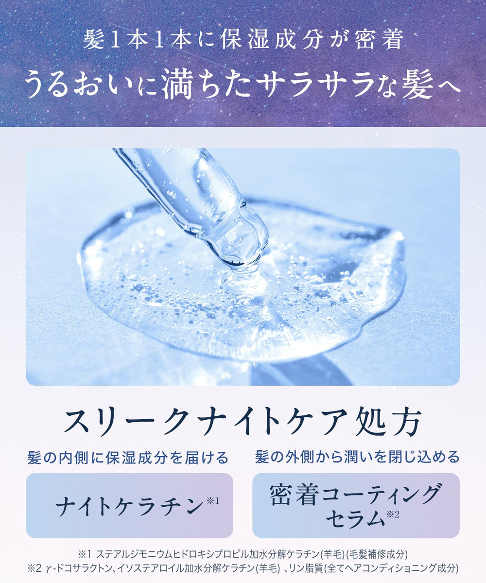 YOLU Relax Night Repair cap detail showing easy dispensing