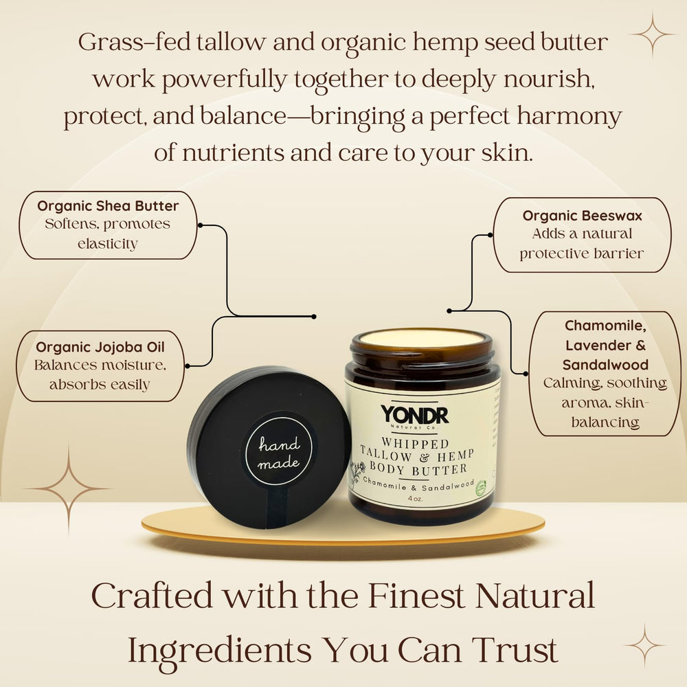 Calming chamomile, sandalwood and lavender aroma for a relaxing skincare ritual