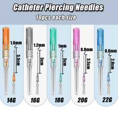 YONGDA catheter needle for belly piercing enables comfortable, accurate placement