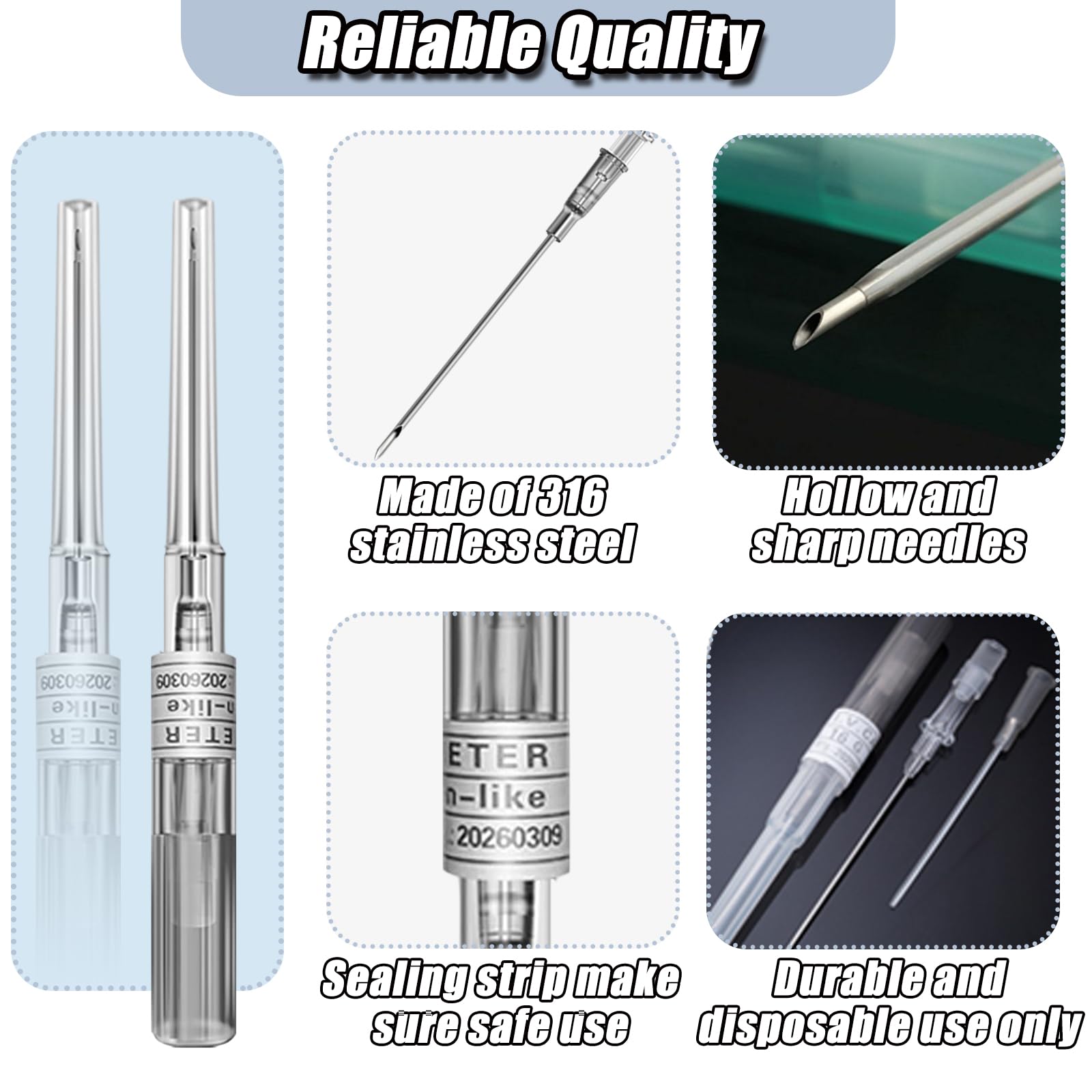 YONGDA catheter needle for nose piercing supports clean, controlled entry