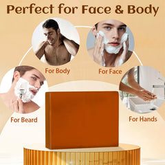 Yoniagood soap bar in shaving prep for smooth results.