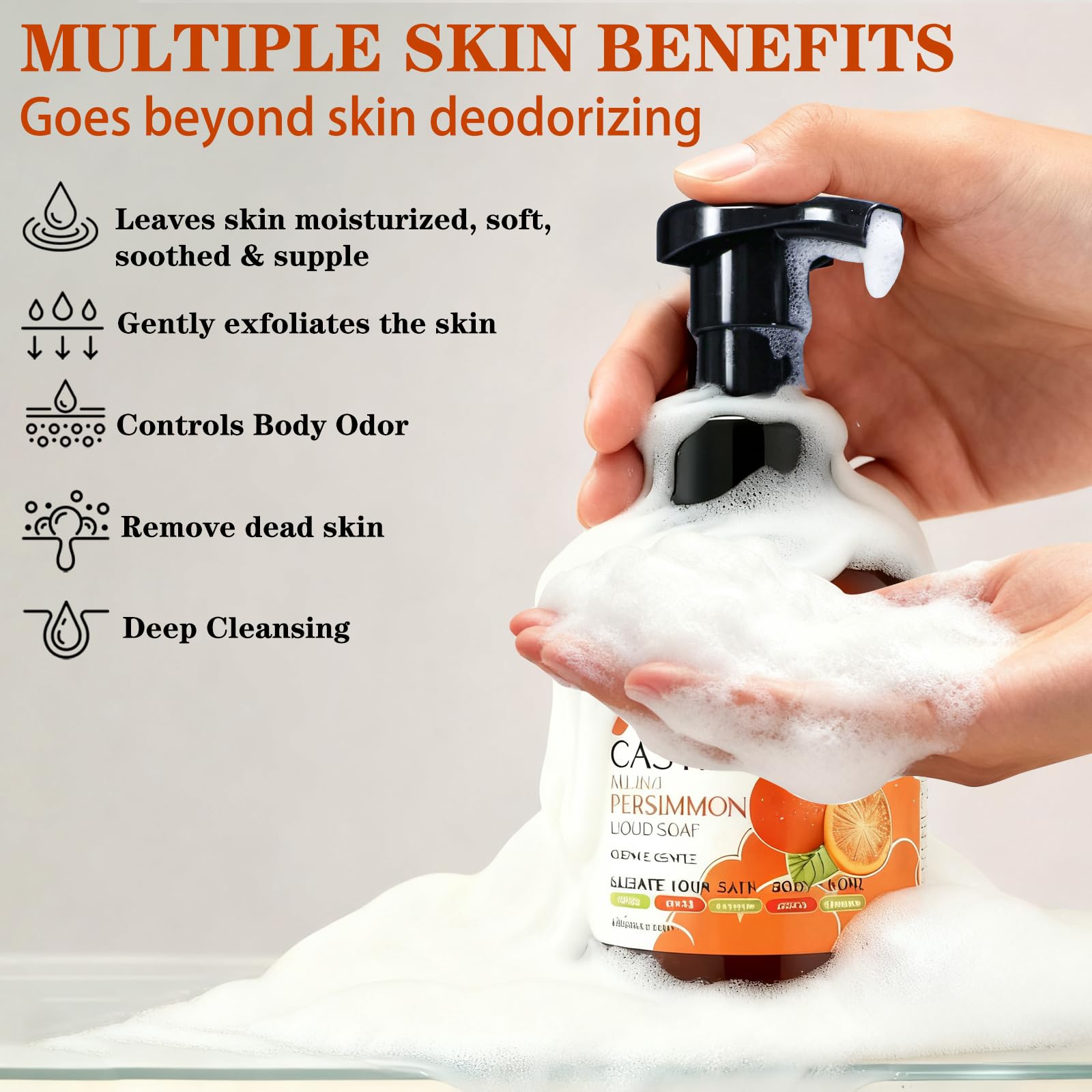 yonisayo persimmon soap neutralizes pet and food odors effectively