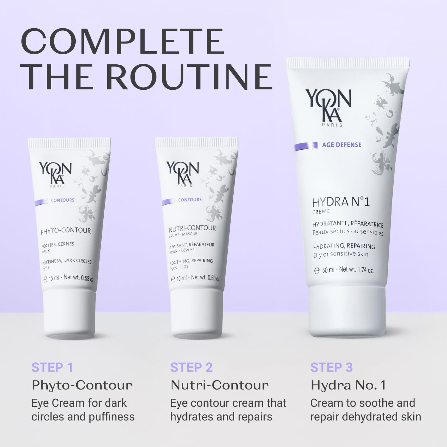 Iconic Yonka Phyto-Contour dual-action design for firming and decongesting