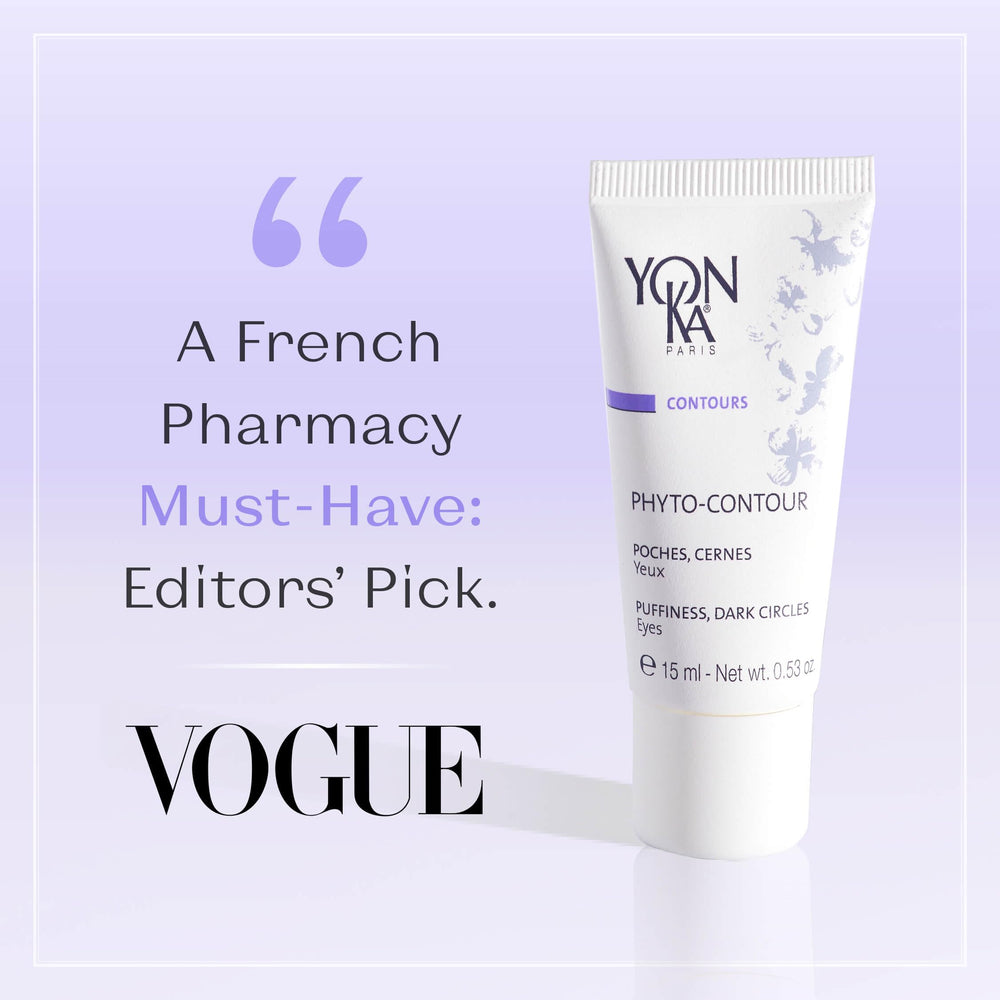 Premium Yonka Phyto-Contour packaging front, paraben-free promise