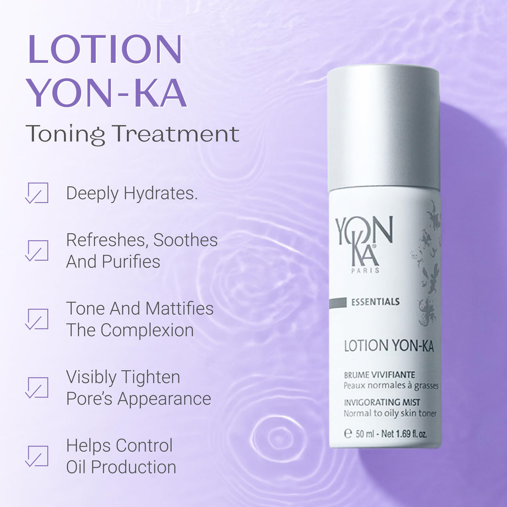 Yonka Vitamin C Travel Set packaging box highlights a compact skincare kit.