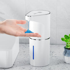 YONVEXO automatic soap dispenser wall-mounted for hands-free handwashing.