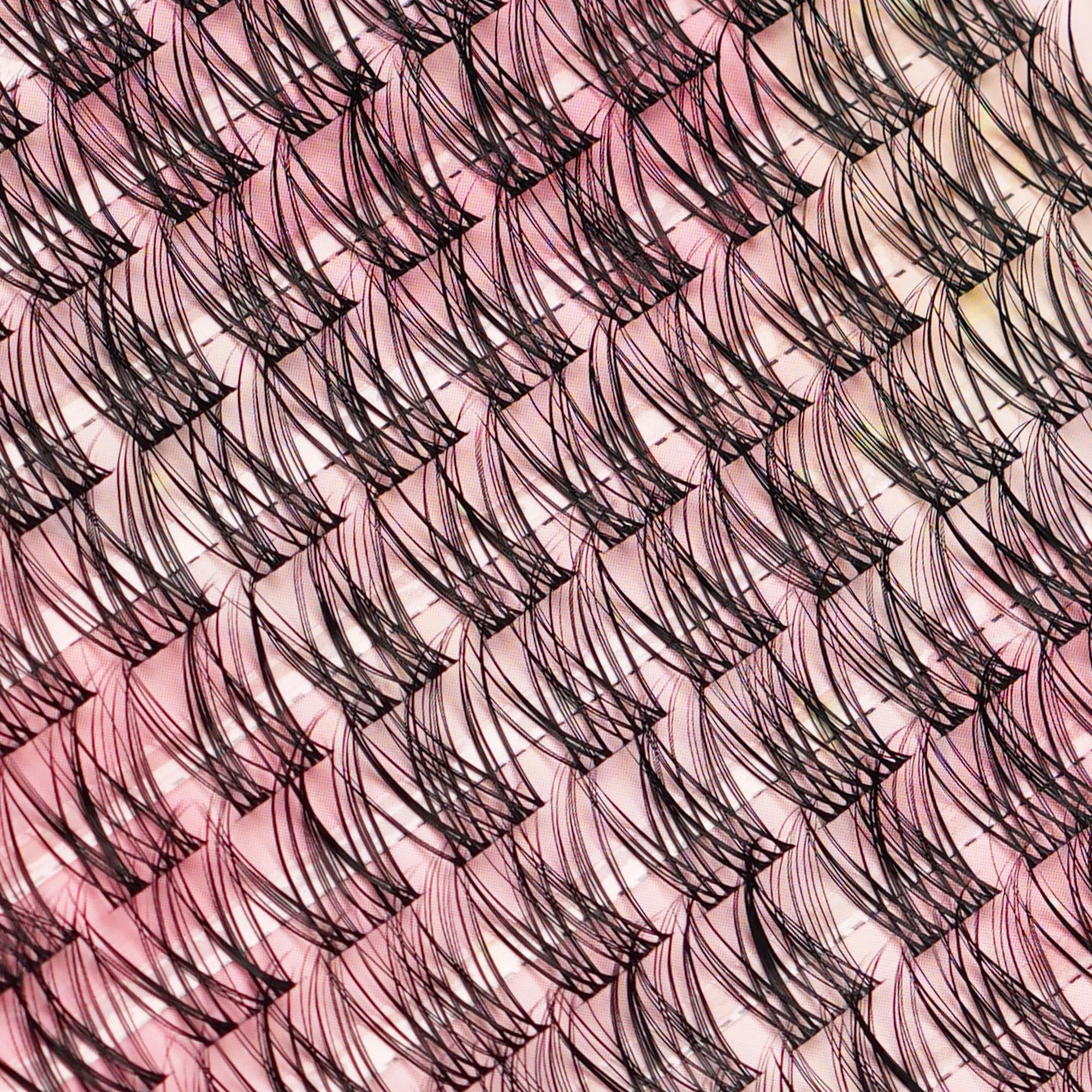 Yoonoya durable reusable lash clusters retain shape for long-term use.