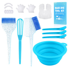 YOOVR 19pcs hair bleach kit overview for at-home coloring use