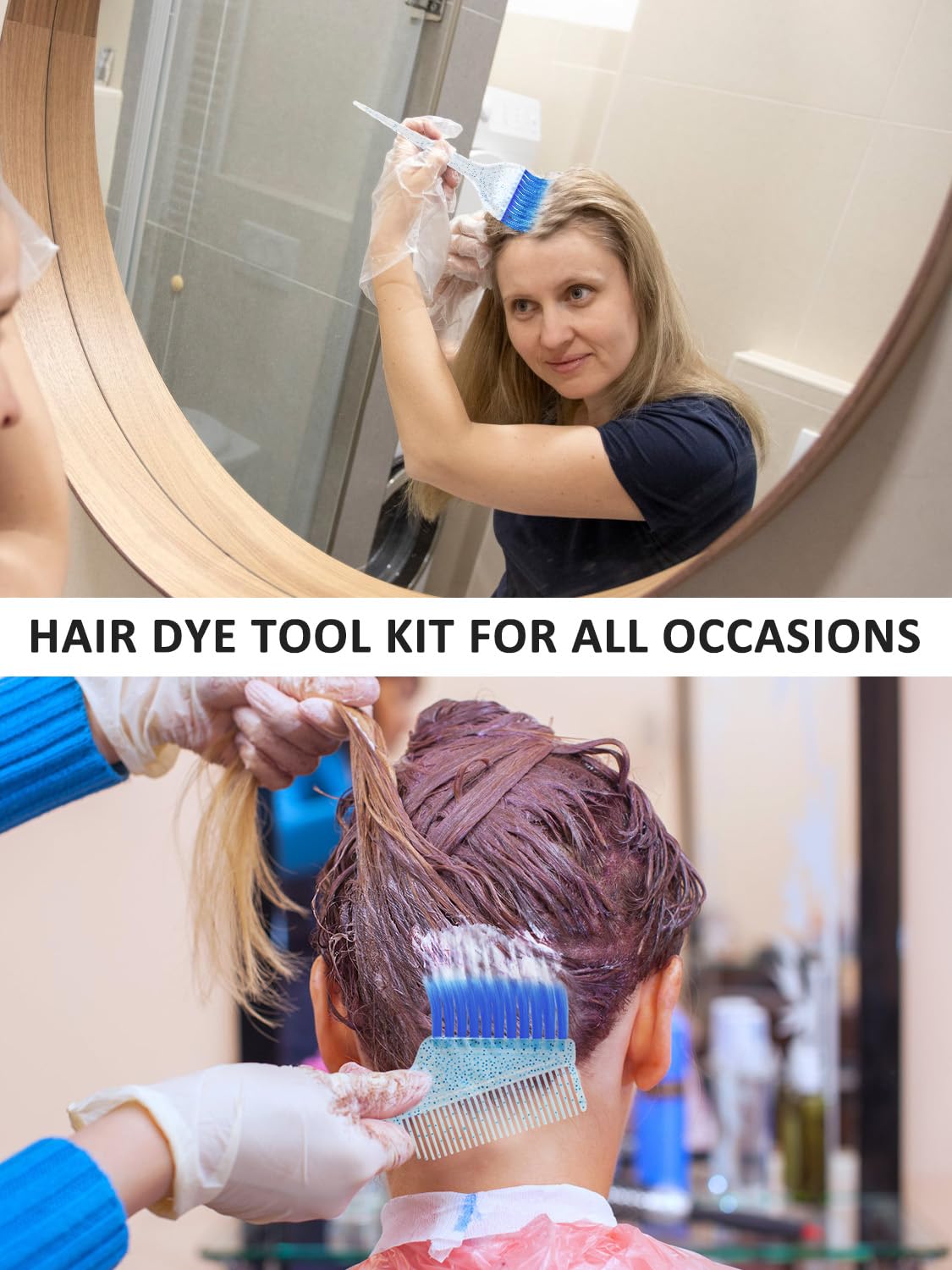 YOOVR disposable caps and ear covers protect skin and clothes
