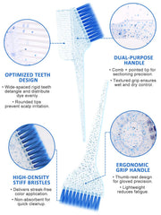 YOOVR dual-sided dye comb for blending and precision