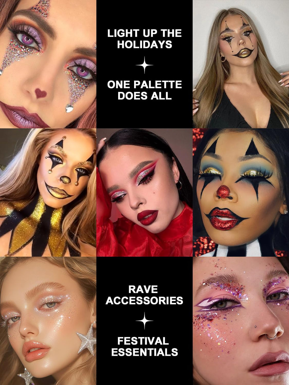 YOOVR holiday-ready shades include festive reds and greens for celebrations