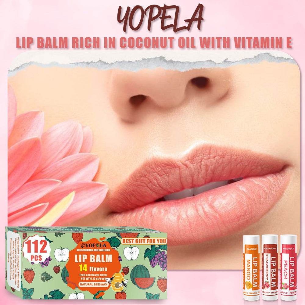Yopela bulk lip balm gift set displayed as a thoughtful gift