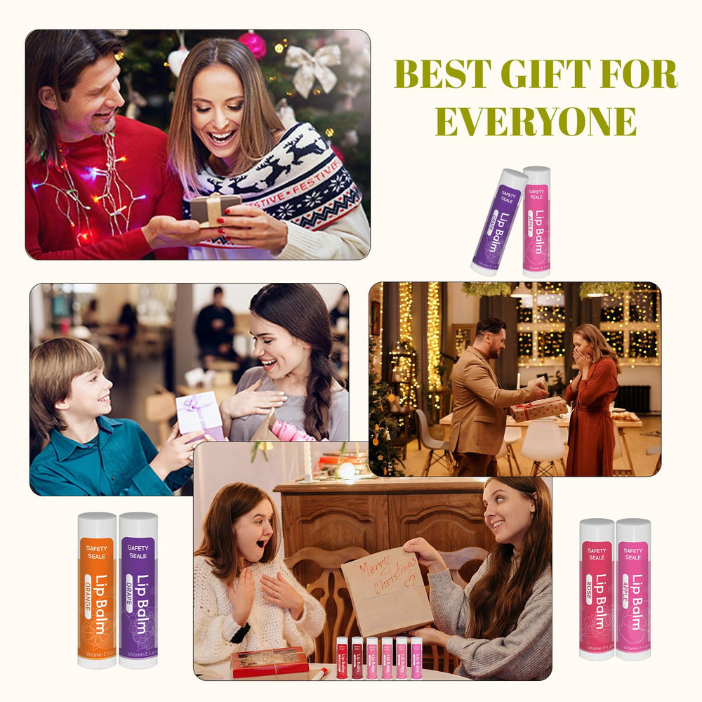 Yopela strawberry lip balm protects against wind and dryness