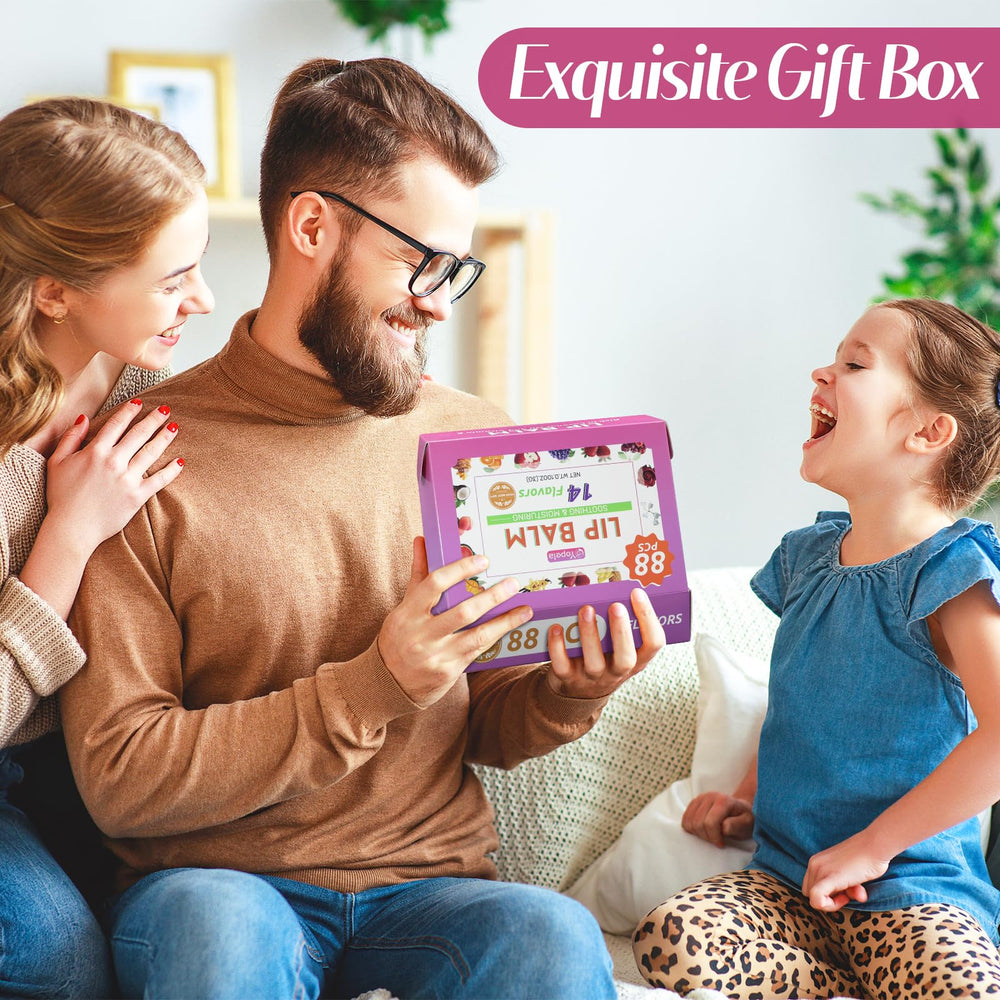 Yopela lip balms for kids and adults with flavor variety and care