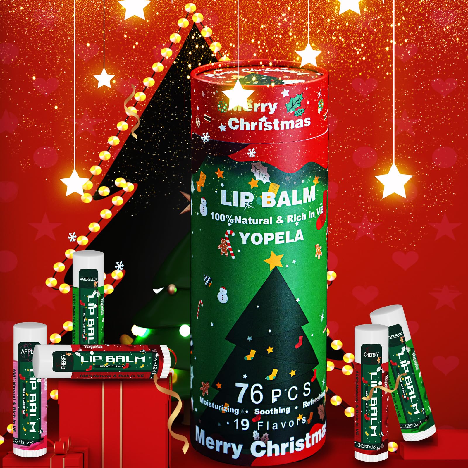 Yopela natural formulation with beeswax and coconut oil nourishes lips safely