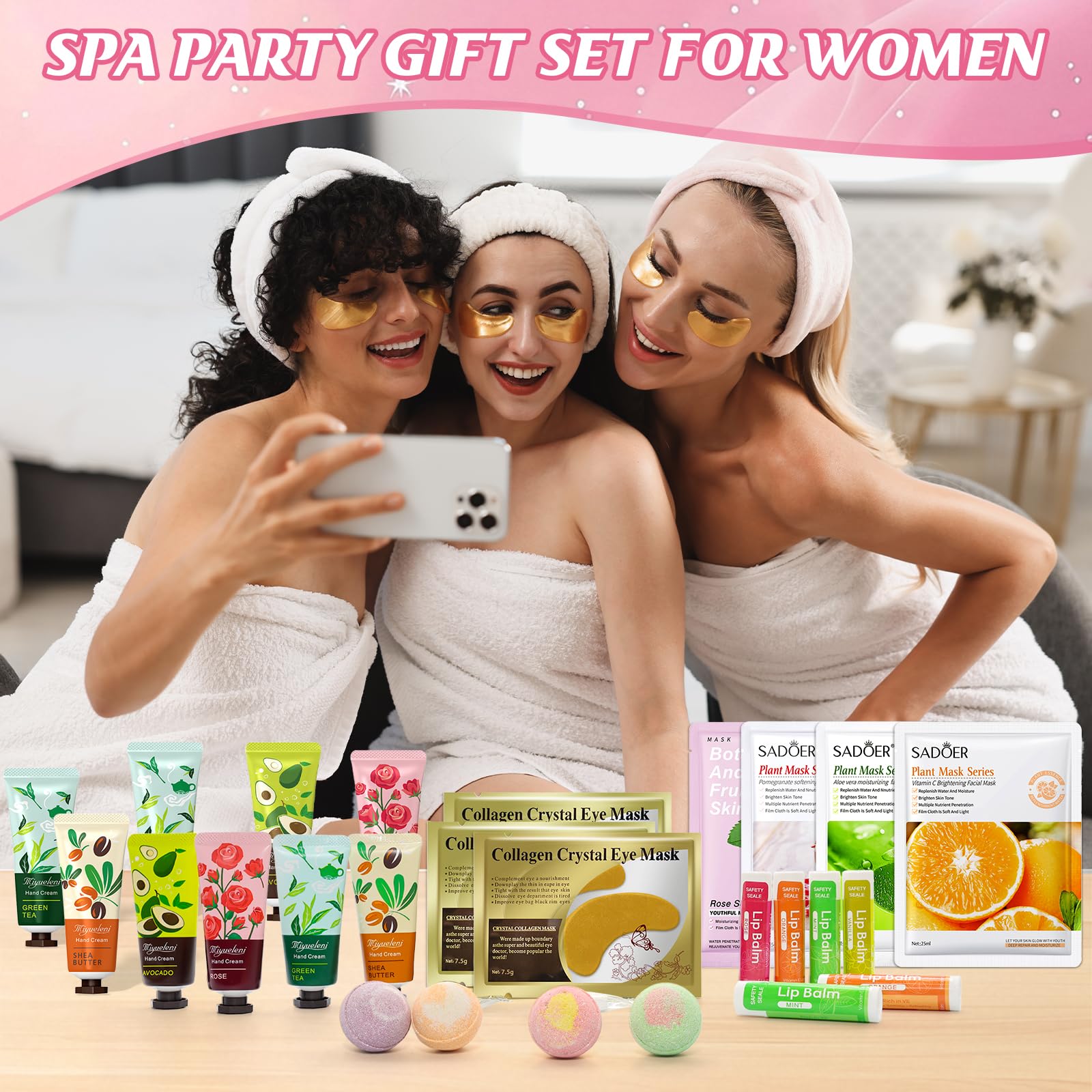 Yopela spa kit compressed towels for quick prep during spa day.