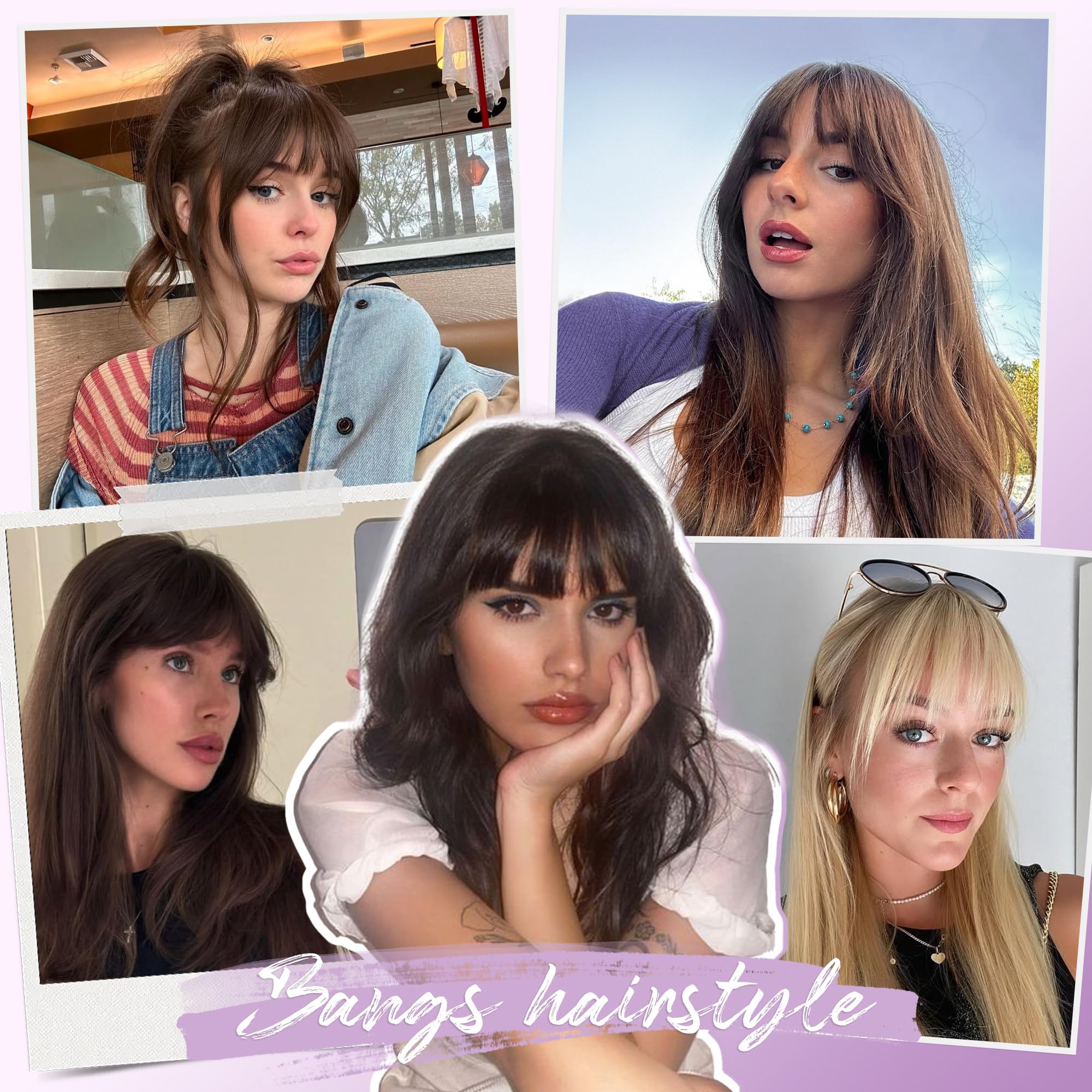 Yorda Bangs Hair Clip packaging view for easy storage