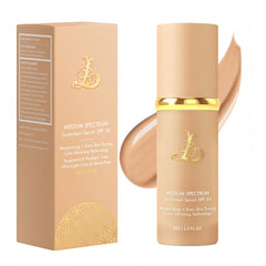 YOROZUCERY color-changing foundation bottle for seamless shade match