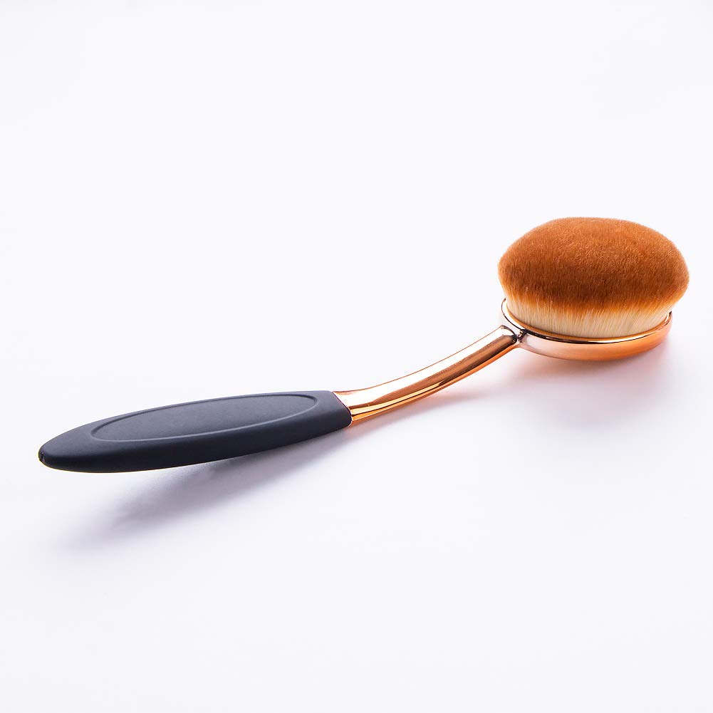Yoseng foundation brush with retail box enhances gifting and storage.