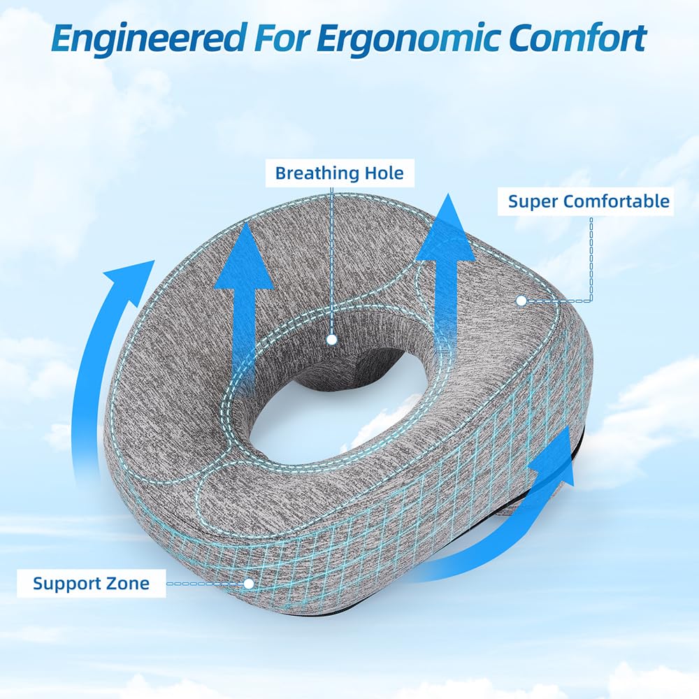 Yoshiko multi-surface pillow ideal for spa, home, or office relaxation.