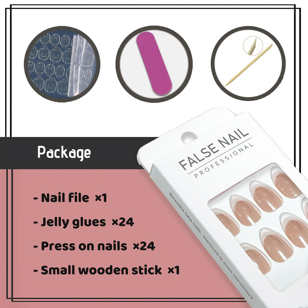 YOSOMMK ABS material nails provide durable, flexible wear.