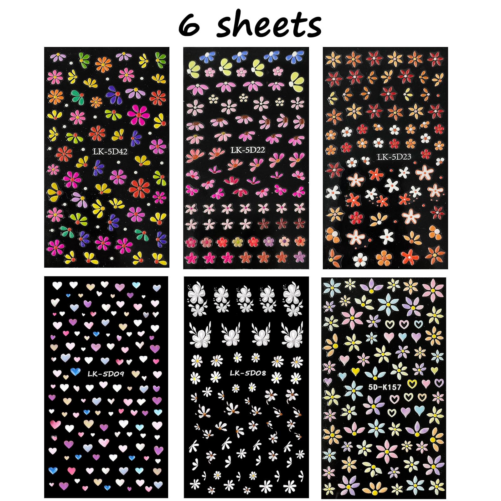 YOSOMMK gift-ready nail sticker set ideal for gifting.