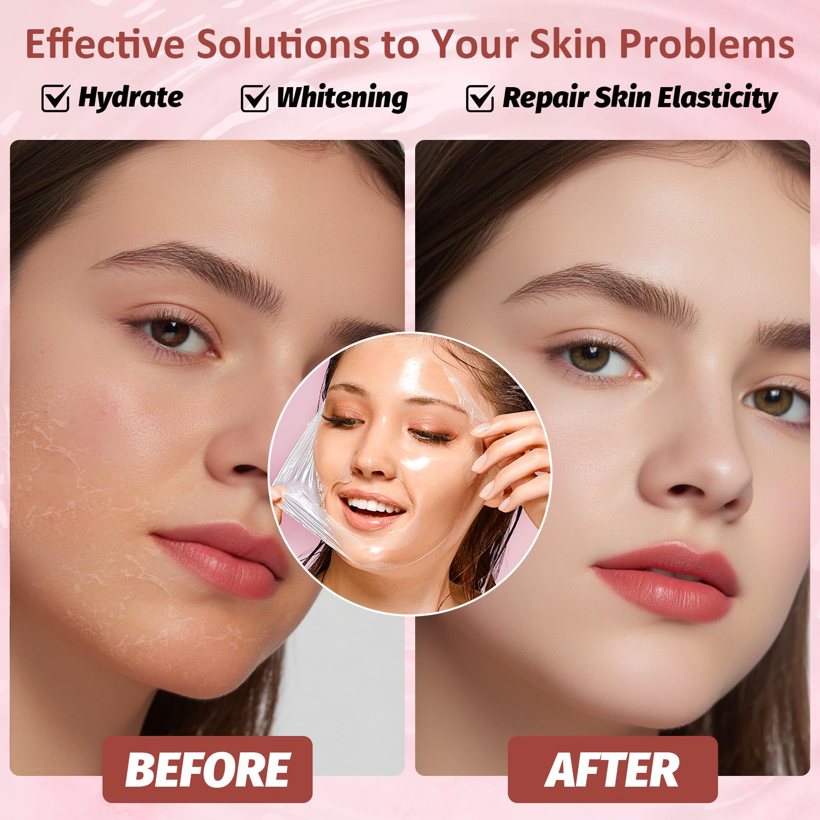 YOTOCK Collagen Night Wrapping Mask jar highlights premium formula for overnight use