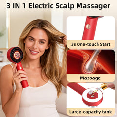 YOTONGONSI electric scalp massager shows deep kneading and comfort