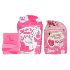 You Glow Babe Beauty White Soap Bars bundle for daily cleansing ritual.