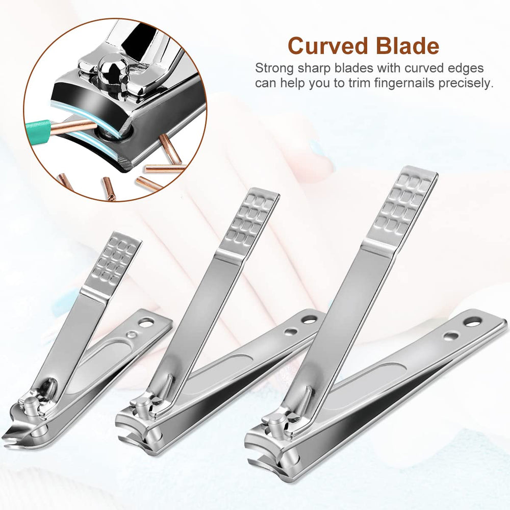Yougai gift-ready manicure set in stylish PU leather box