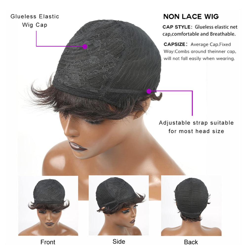 YOUKNOWIG soft-touch finish wig feels gentle on the skin during long wear.