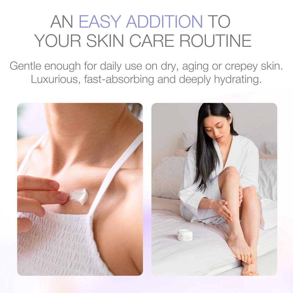 YOUN Beauty Retinol Body Creme with coconut oil for nourishing comfort