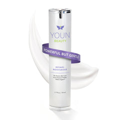 YOUN Beauty Retinol Night Cream bottle shot for gentle nightly renewal.