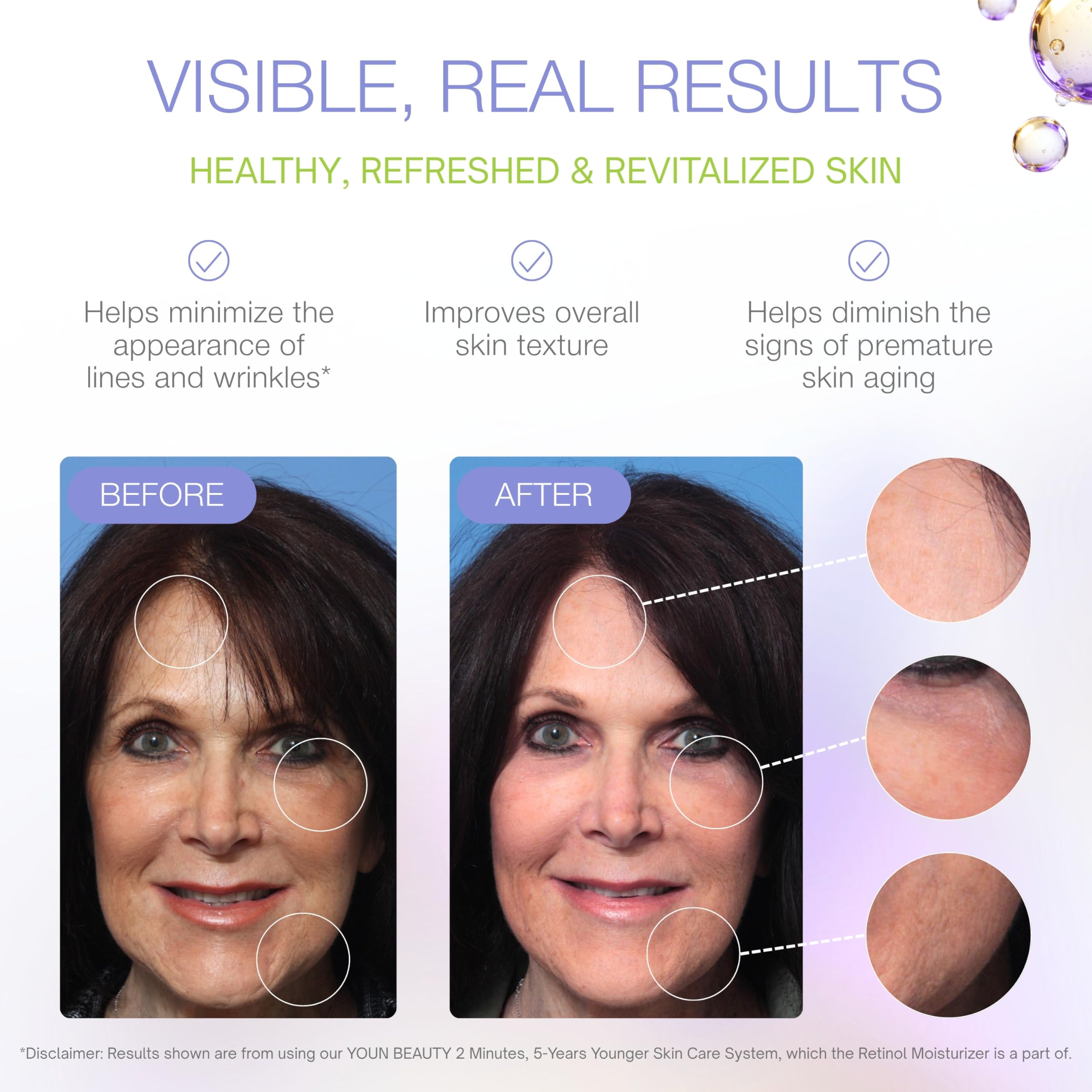 Gift-ready packaging of YOUN Beauty Retinol Night Cream in soft tones.