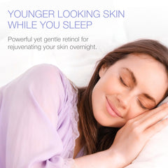 Close-up of YOUN Beauty Retinol Night Cream jar emphasizing rich overnight hydration.