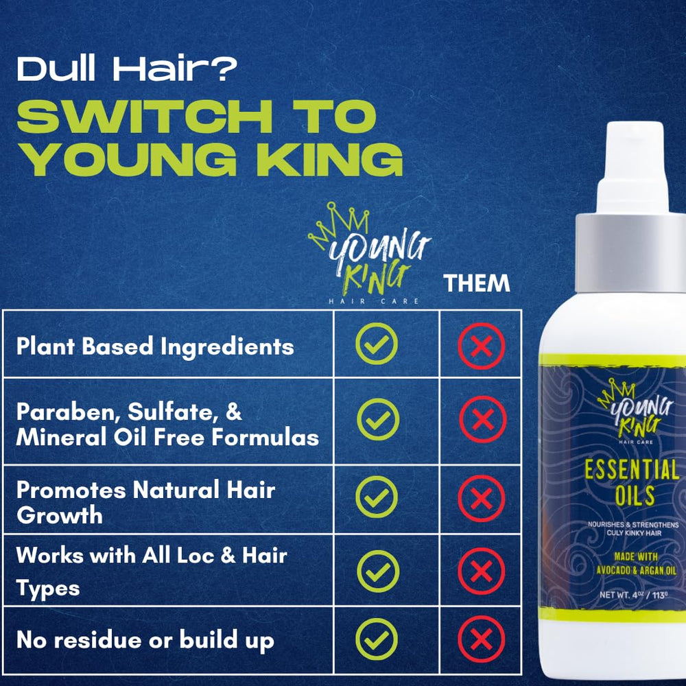 Young King Hair Care : parfums soigneusement sélectionnés pour plaire aux jeunes garçons.
