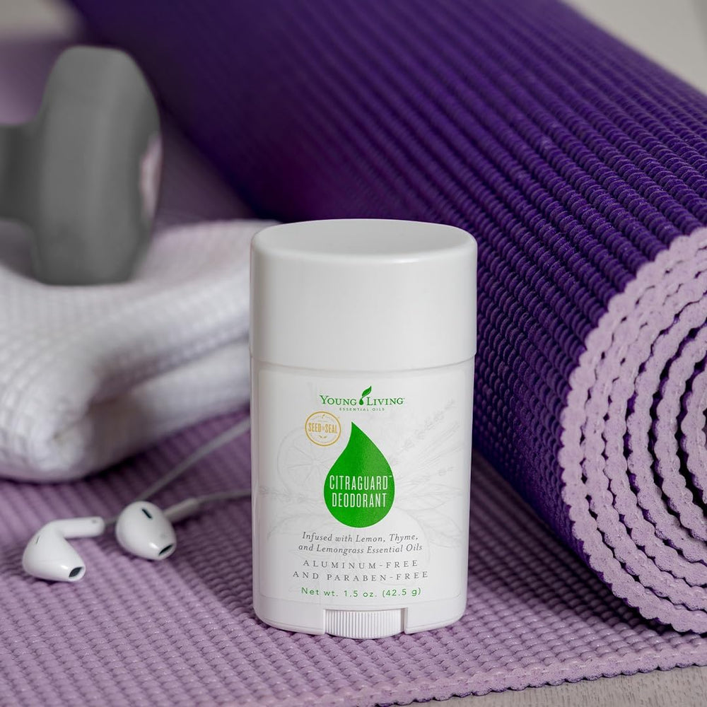 Young Living CitraGuard vegan-friendly label signals ethical skincare choice.