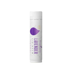 Young Living Lavender Lip Balm bottle offers calming hydration for dry lips.