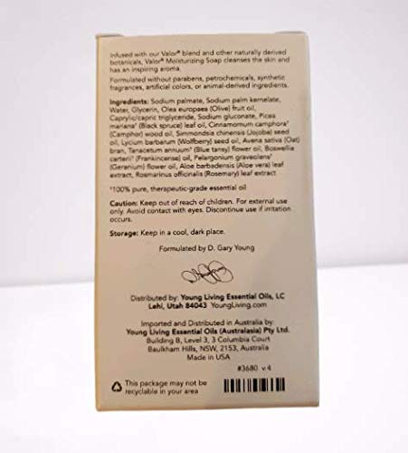 Closeup of Valor moisturizing bar soap lather, showing creamy foam and gentle cleansing action