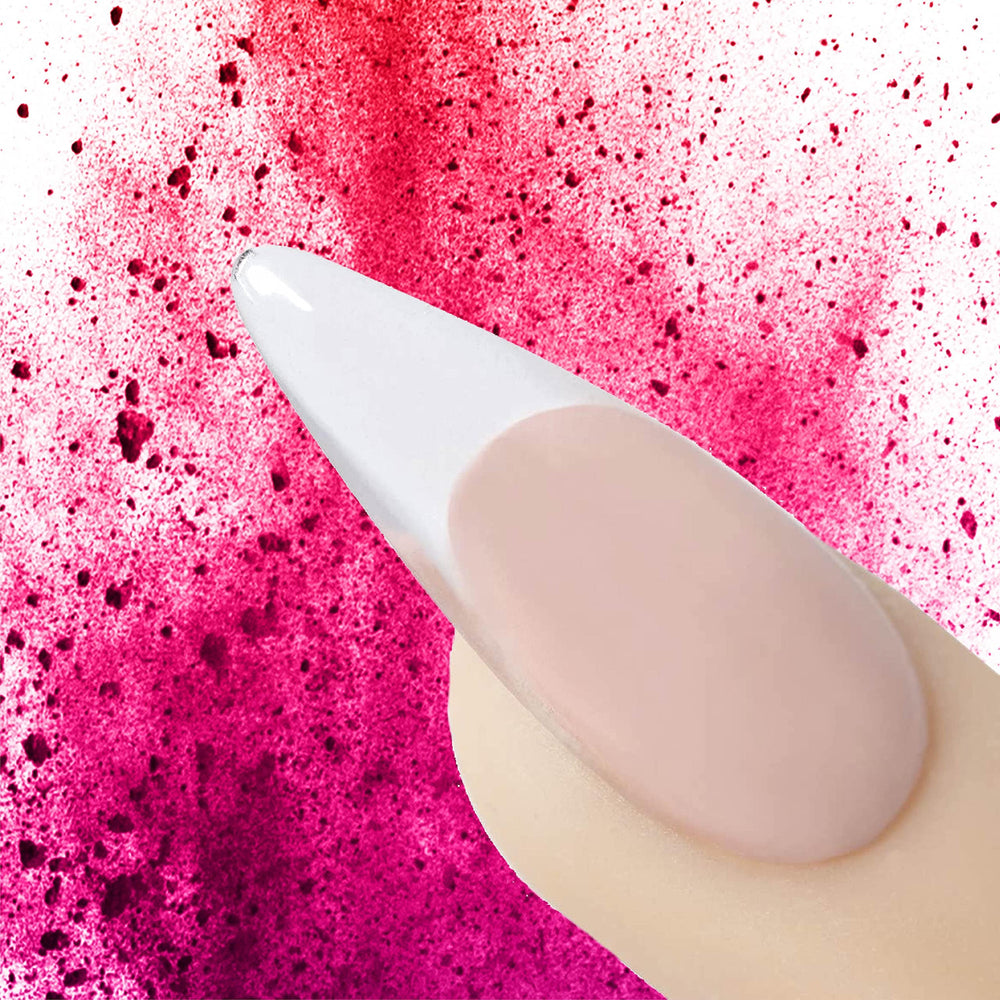 Young Nails color range includes natural, nude, pink, clear, and white for versatile designs