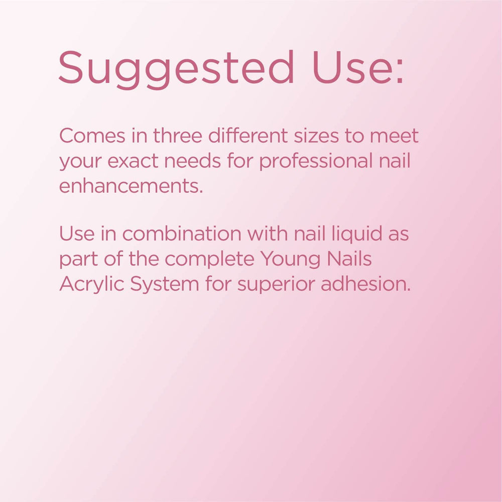 Demonstration of 75-second set with Young Nails Acrylic Cover Powder
